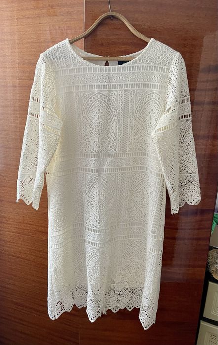 Біла вʼязана сукня, ідеальний стан