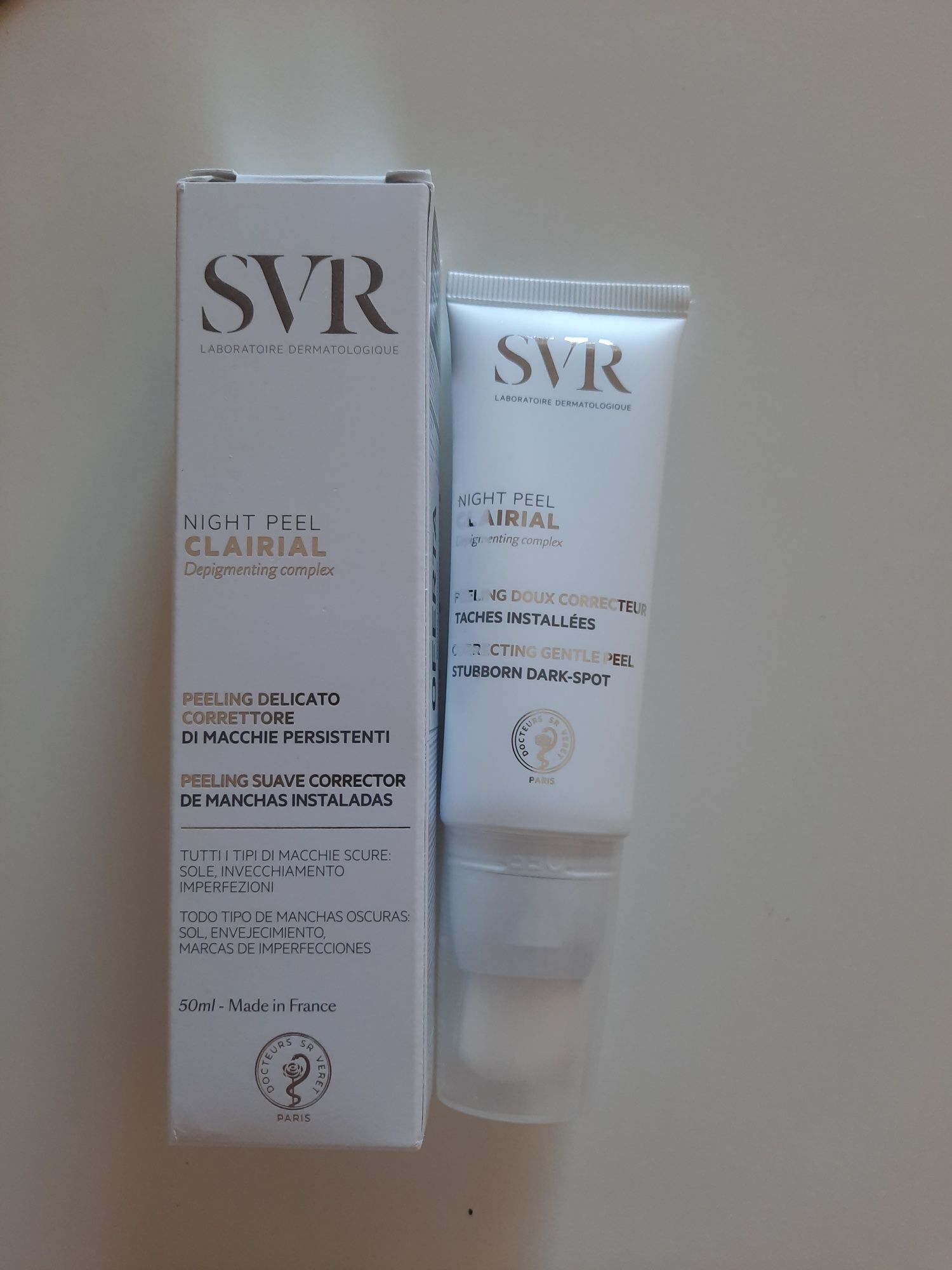 Creme Night peel SVR