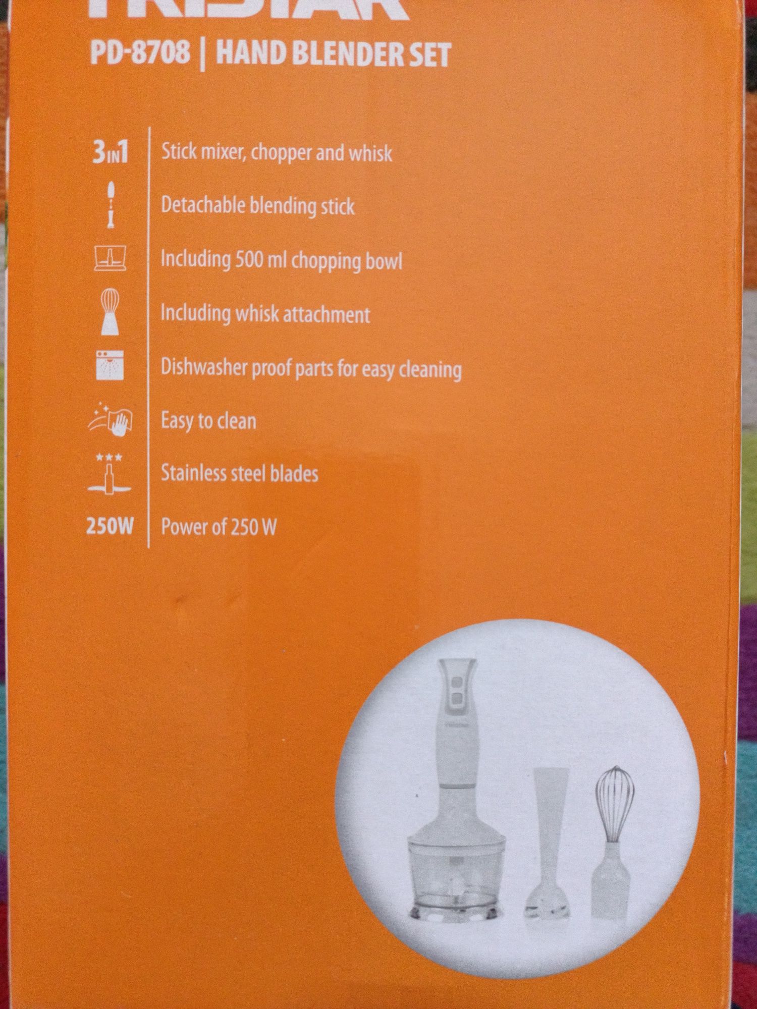 Blender ręczny TRISTAR PD-8708