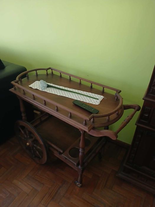 Carrinho de Serviço para Bebidas/Apoio de Sala Clássico