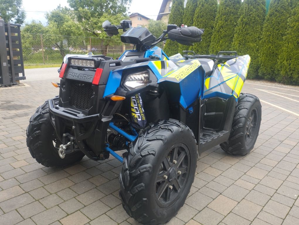 Polaris Skrambler XP 1000 Zarejestrowany 4×4 Blokada 4×2 Reduktor