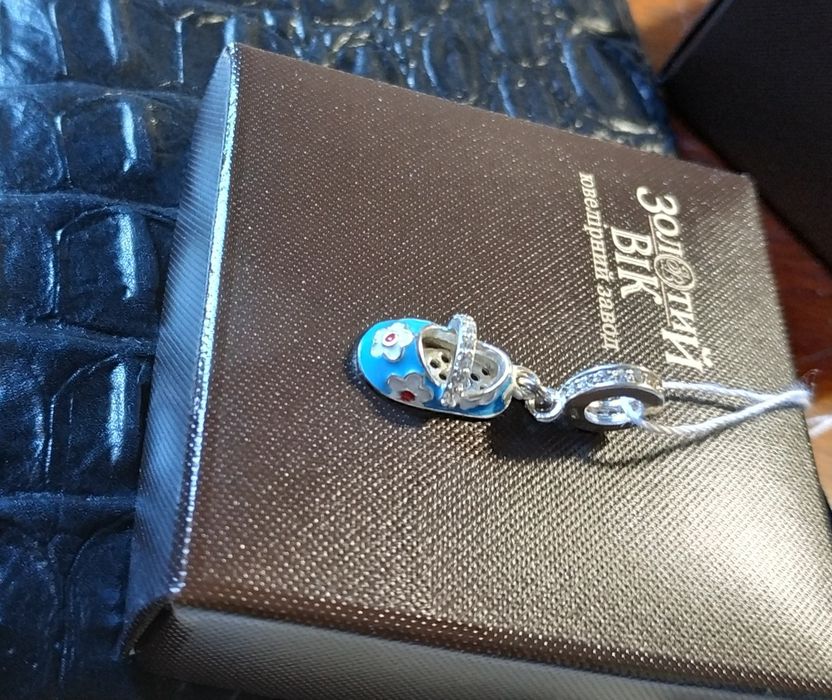 Pandora шарм на браслет Пандора Disney Mickey, самолет, туфель тапочек