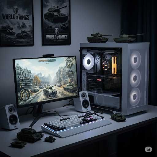 Игровой системный блок FX8320 16GB SSD 512 RX570 8GB