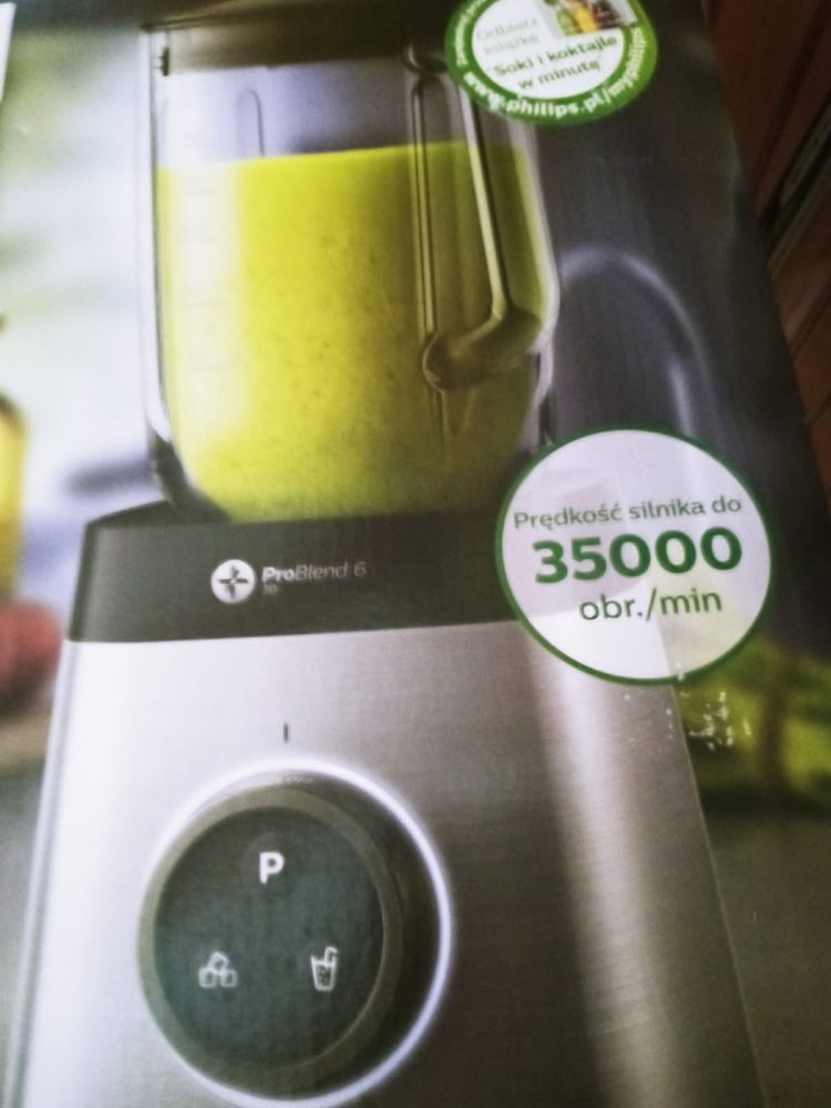 Blender Philips 35000 obr/min