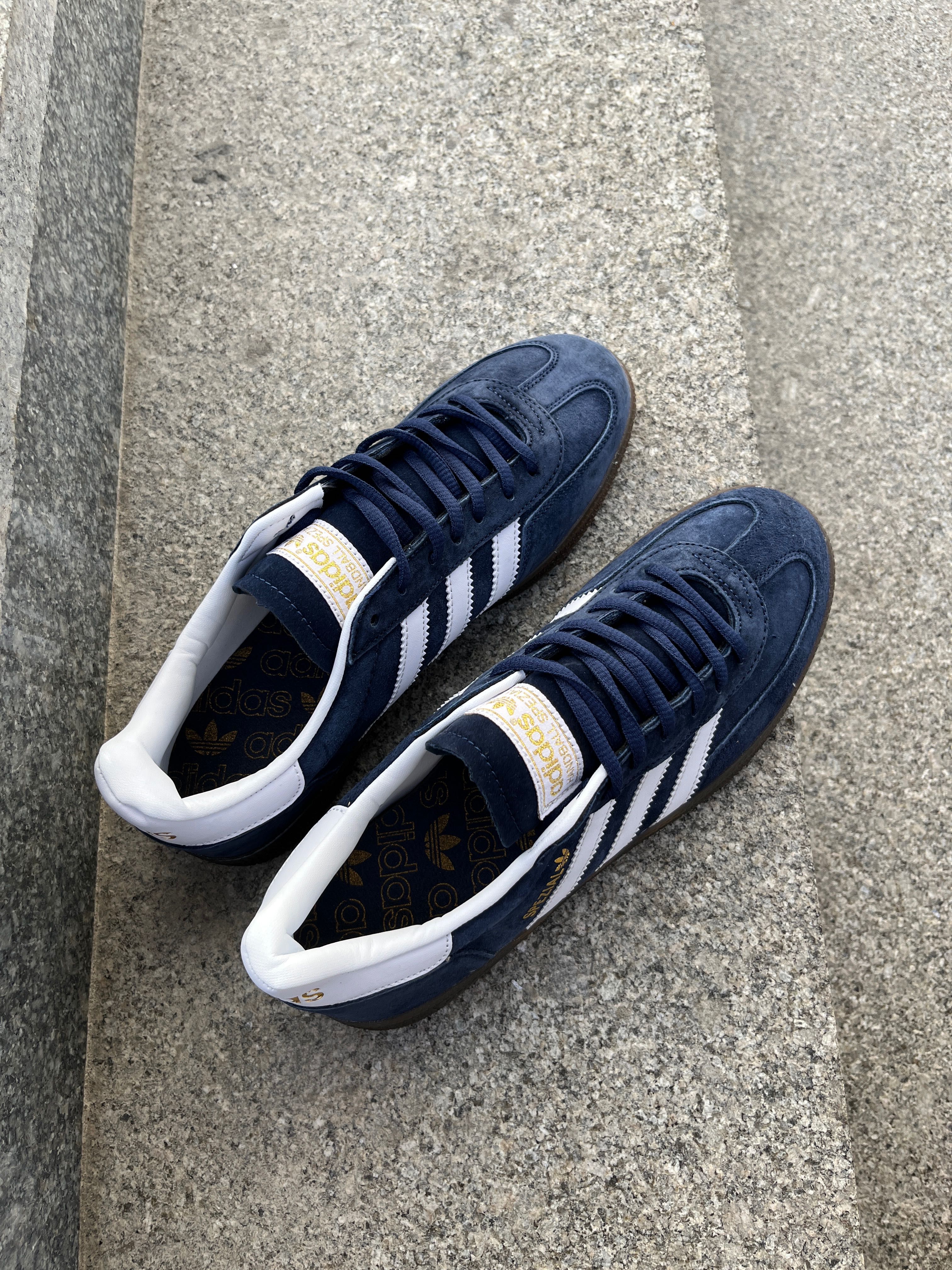 Женские кроссовки Adidas Spezial Blue/White. Размеры 36-41