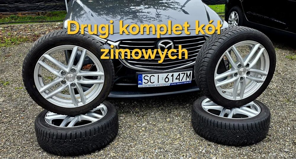 Mazda CX-3 Hud+Kamera+Bezwypadkowy+Orginalny Przebieg-Gwarancja Pisemna