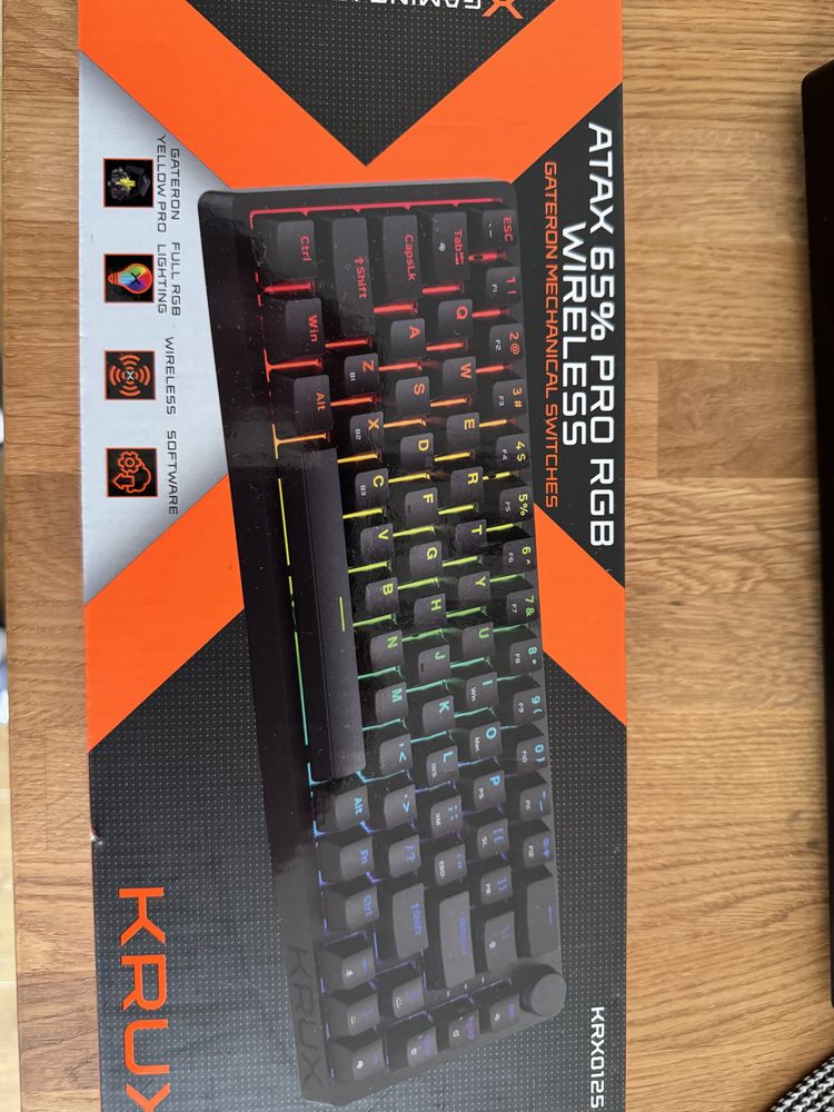 KRUX ATAX 65% Pro RGB Wireless