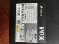 Fonte alimentação Corsair 750w
