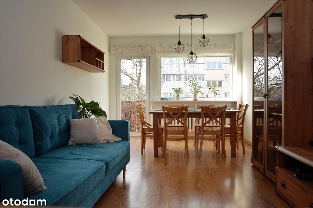 2 pokoje, Łódź-Teofilów, 2 piętro, balkon, zieleń