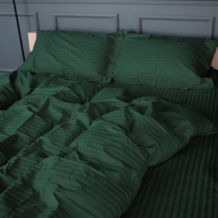 Новий ЄВРО Комплект постільної білизни Однотонний