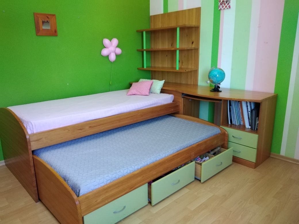 Cama DUPLA 95X190 Madeira maciça