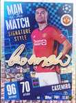 Karta kolekcjonerska Topps Match Attax nr 408 Man of the Match Signatu