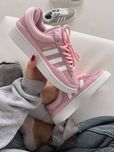 р36-41 Жіночі кросівки Adidas Campus Bad Bunny Pink/White