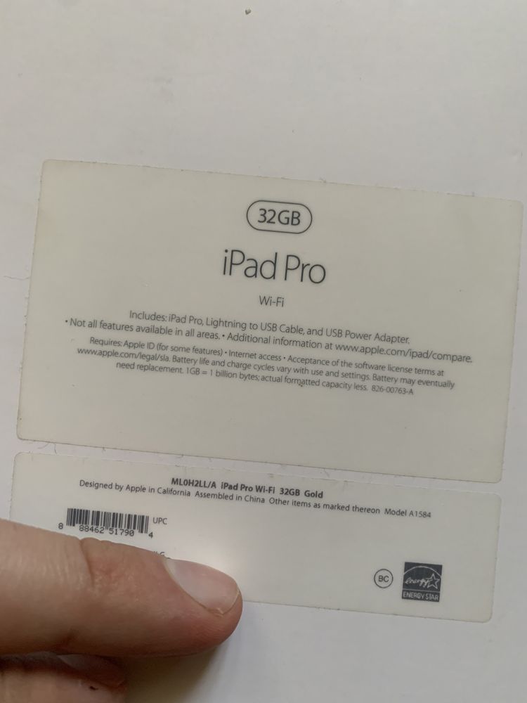 Ipda pro 12.9 32gb + Apple Pencil