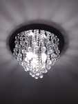 Lampa sufitowa plafon kryształowy