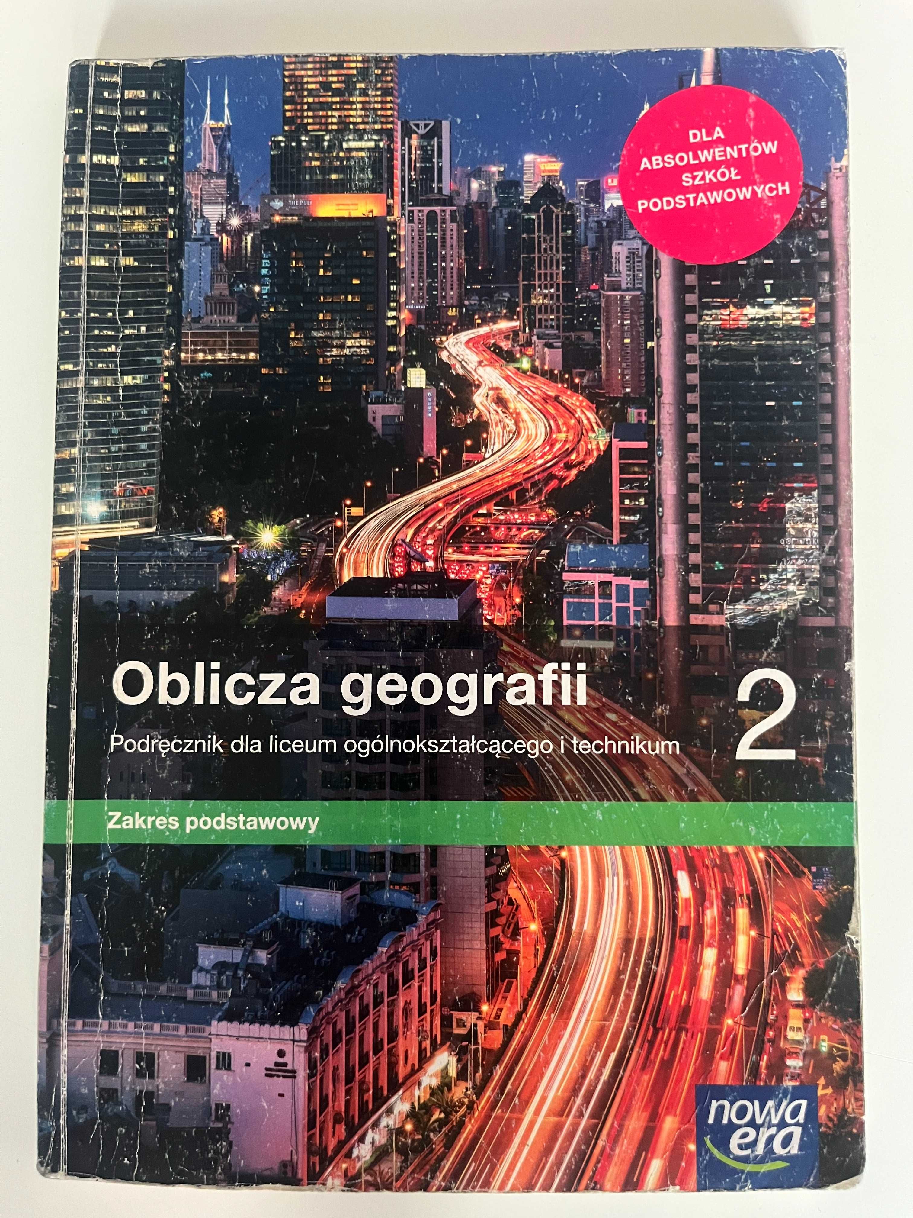 Oblicza geografii 2. Liceum i technikum. Zakres podstawowy.