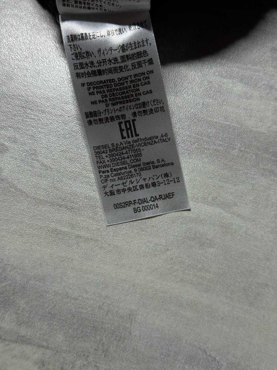 Жіночий світшот кофта diesel big logo sweatshirt L