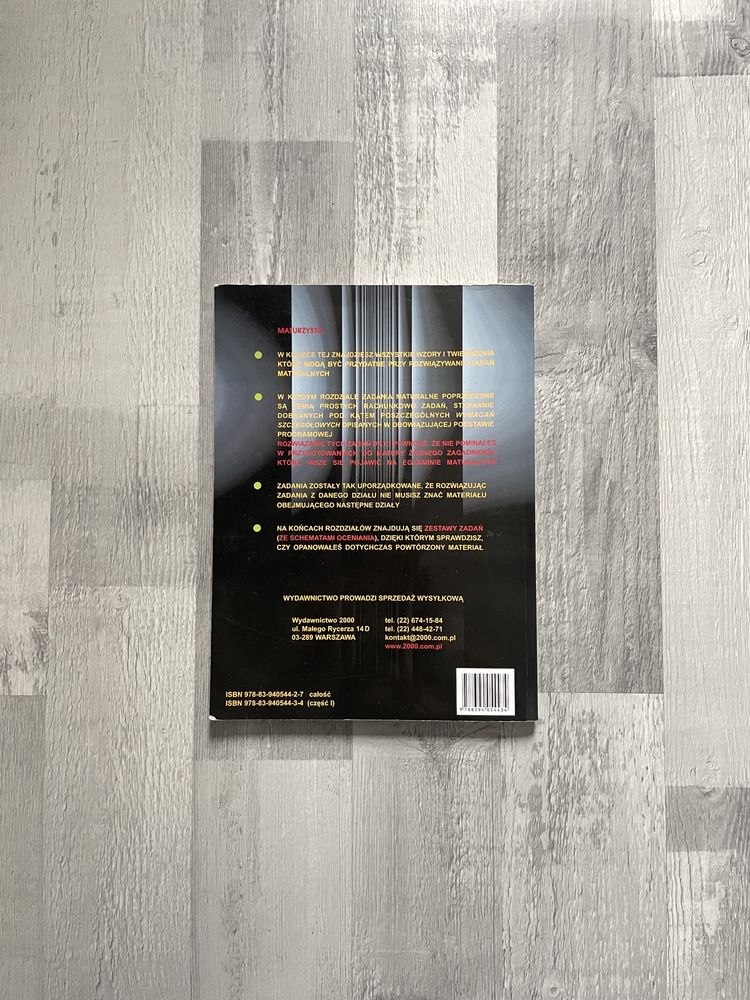 Andrzej Kiełbasa Matura z matematyki poziom podstawowy i rozszerzony
