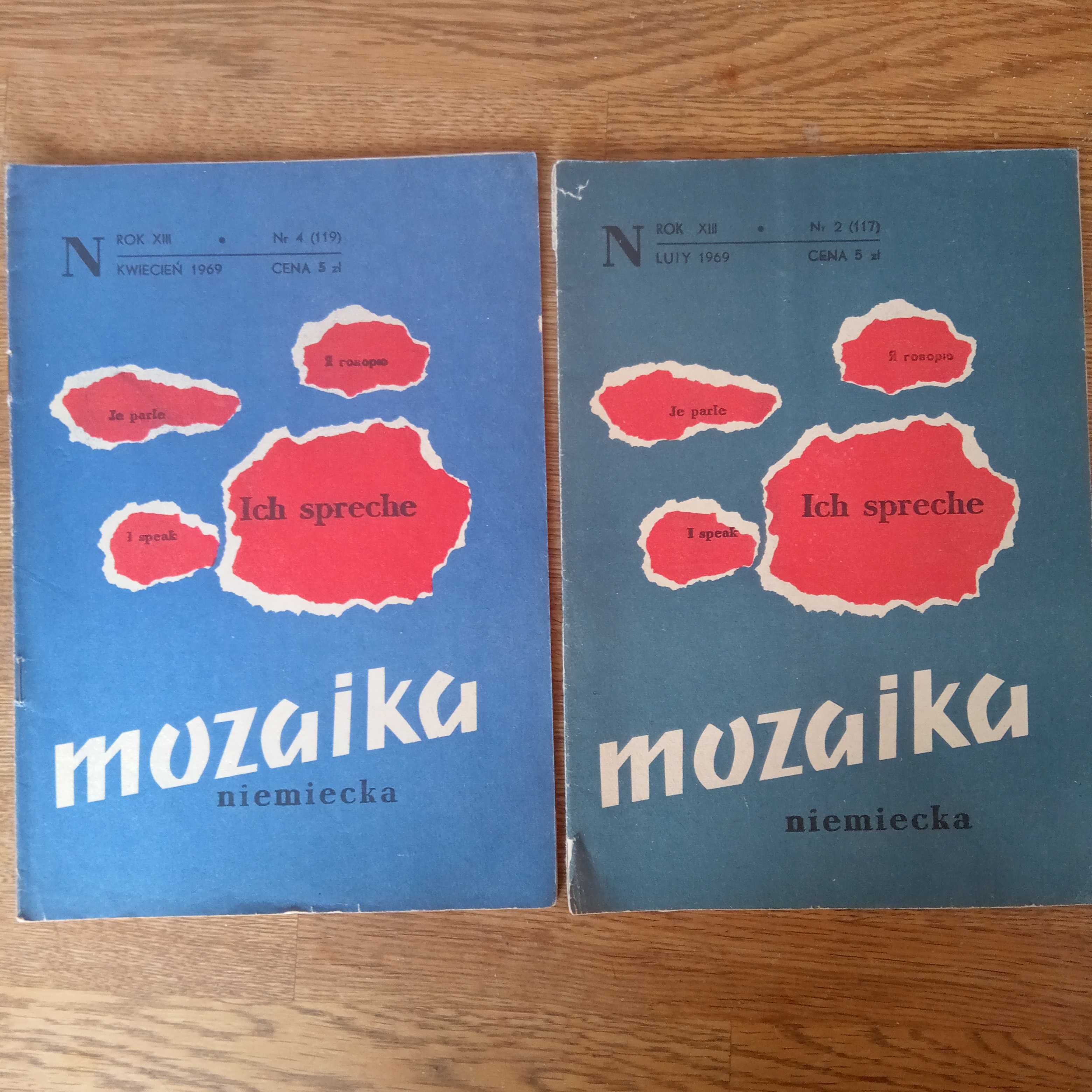 Mozaika niemiecka numer 10 1961 i inne