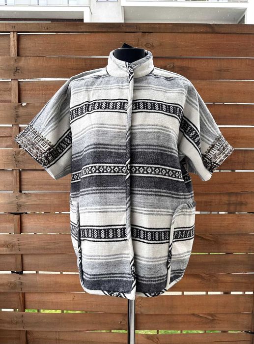 Koszula wełniana Day Birger Mikkelsen oversize paski retro r. S