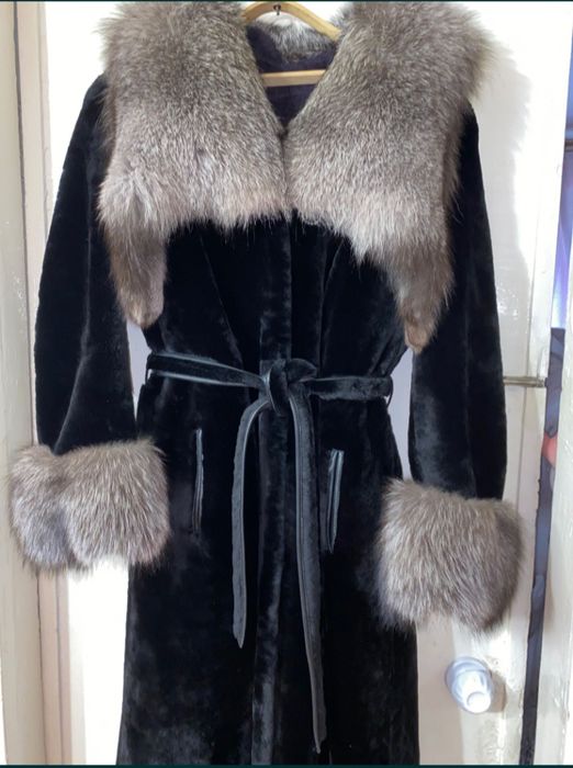 Скидка! Мутон с чернобуркой