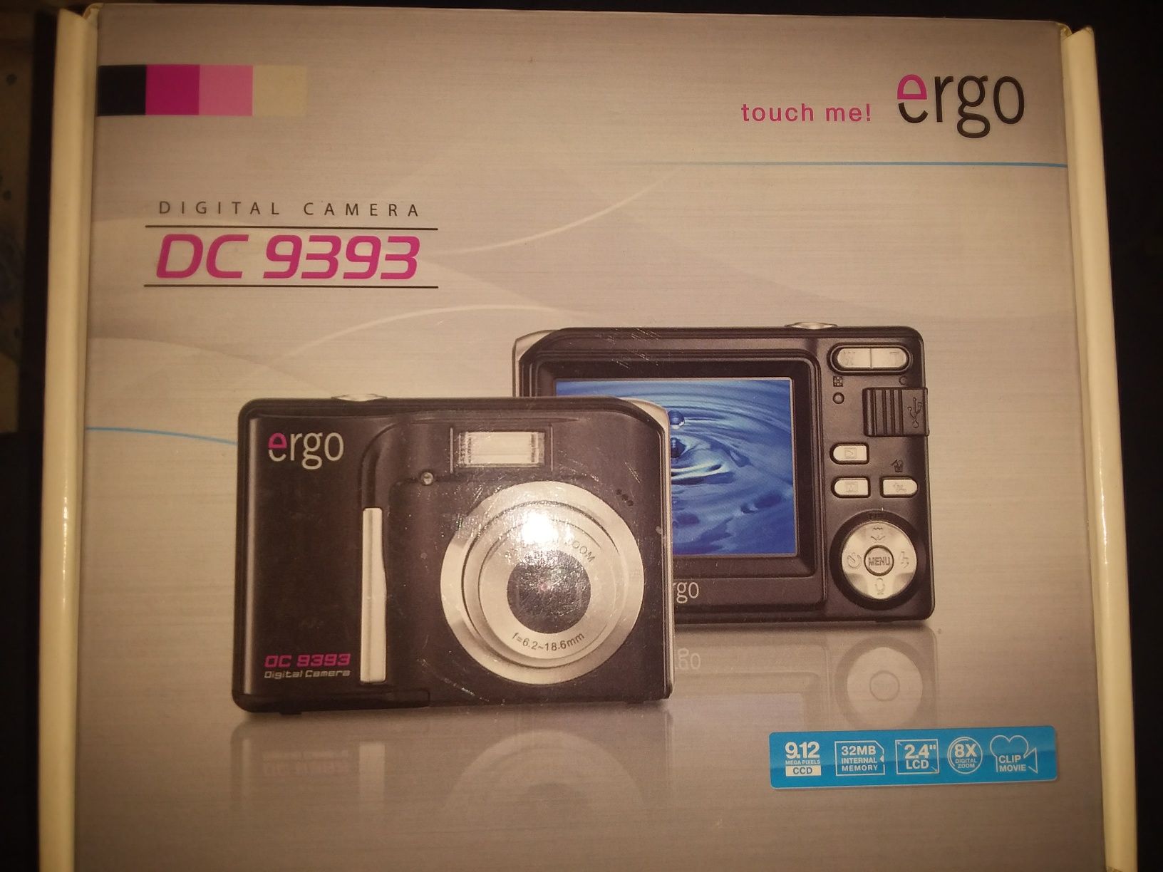 Фотоапарат ergo dc 9393