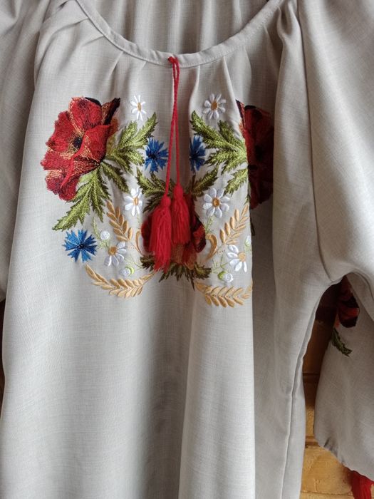 Сукня вишиванка полотно