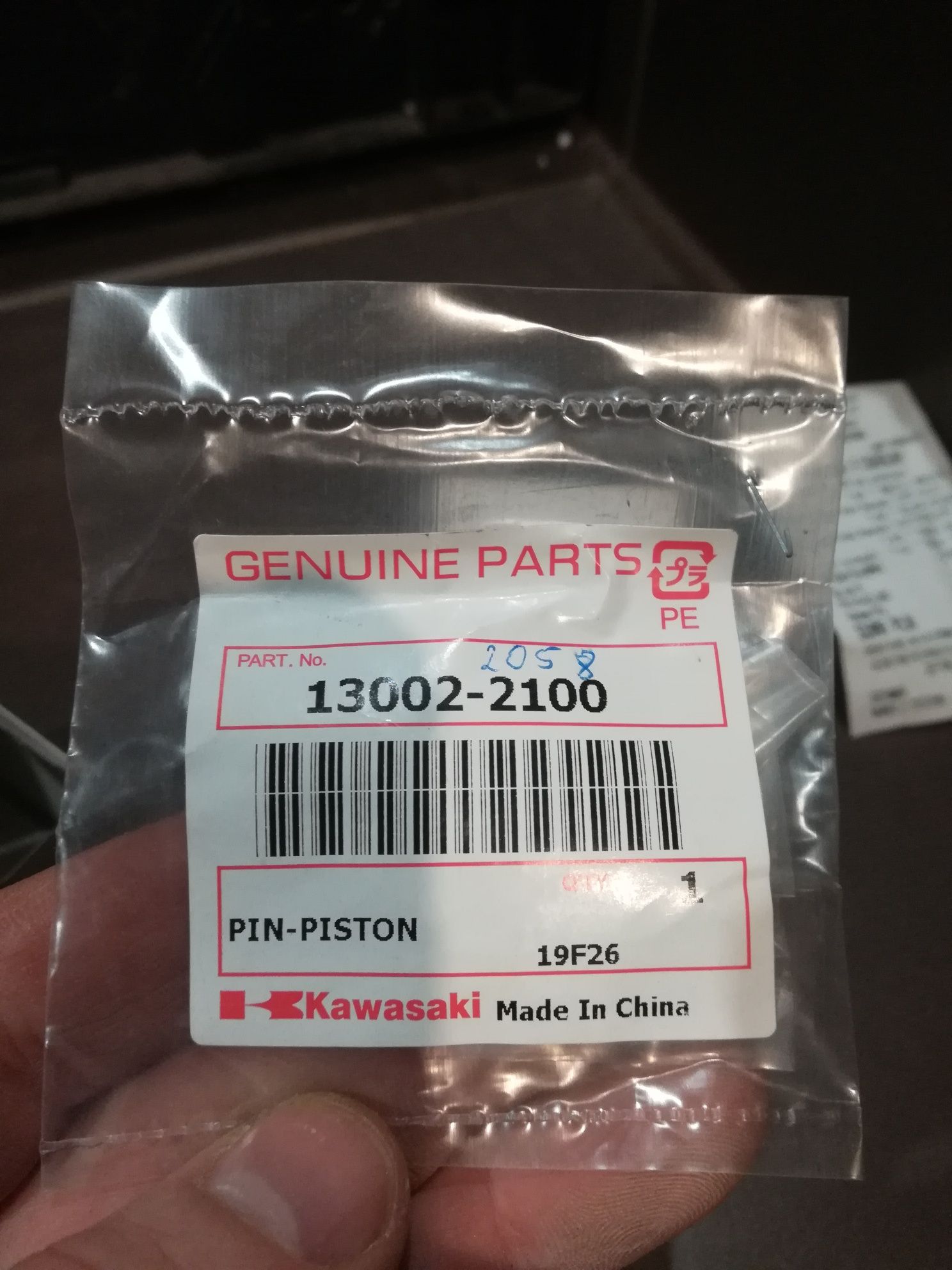 Kawasaki tj27 tj27e th27 th26 kbh26 kbl26 tłok pierścienie sworzeń