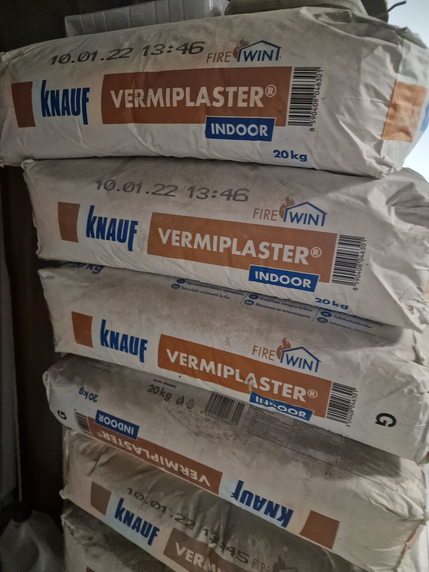 Knauf tynk ognioodporny vermiplaster 20kg