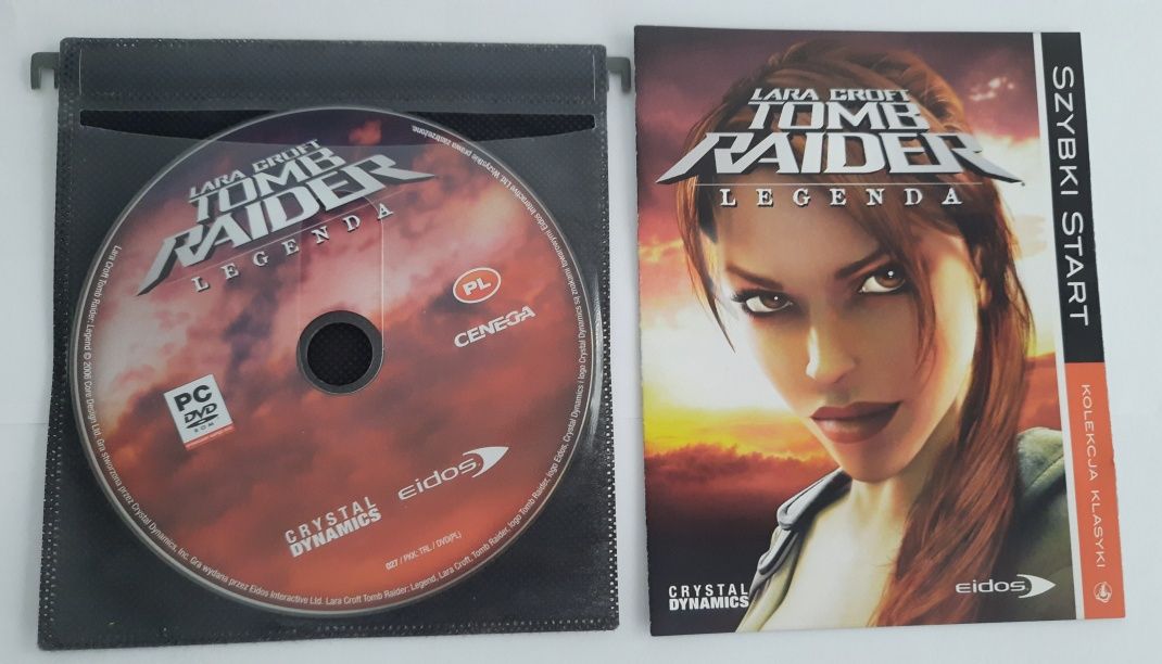 Gra PC Lara Croft Tomb Raider Legenda