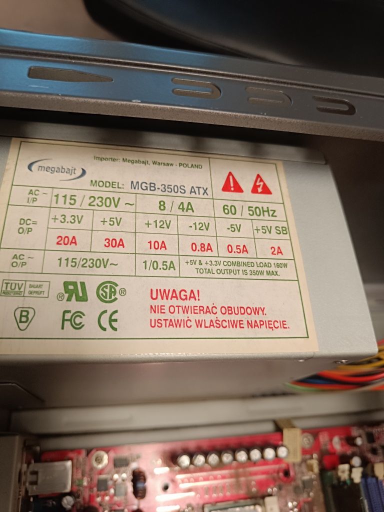 Komputer stacjonarny RETRO Pentium 4