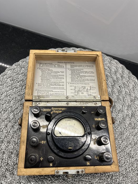 Feldmessgerat wehrmacht feldtelefon