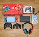 Nintendo Switch + gadżety