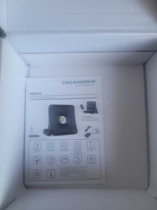 Лампа SCANGRIP (Швеция)