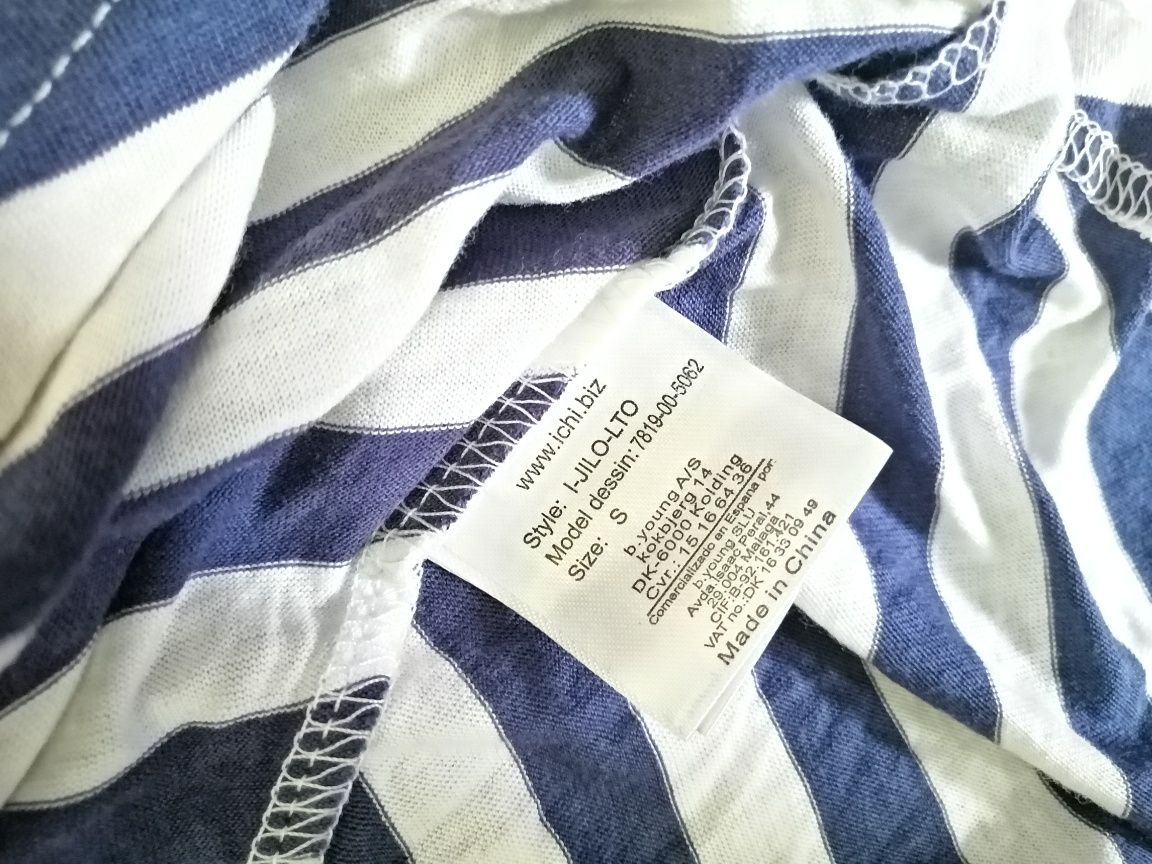ICHI tunika, sukienka krótka mini. Przyjemny Komfortowy materiał