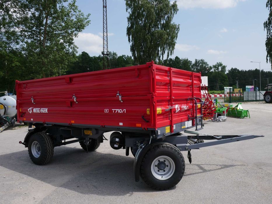 Przyczepa Rolnicza Dwuosiowa 6 ton 8 ton METAL-FACH PRONAR NOWA