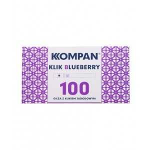Gilzy papierosowe Kompan Klik Blueberry 100