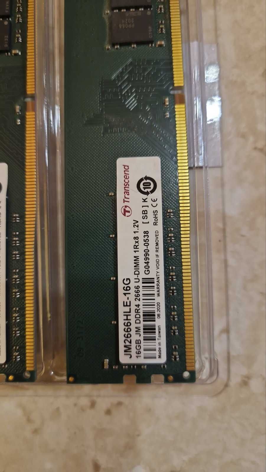 Pamięć RAM Transcend 32 GB (2x16GB) Dual