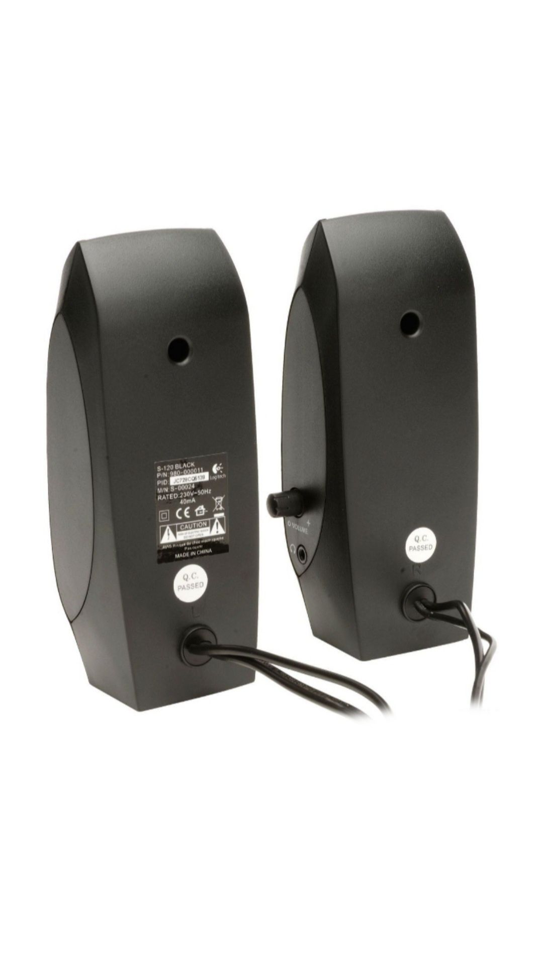 Акустична система Logitech S-120 Black
