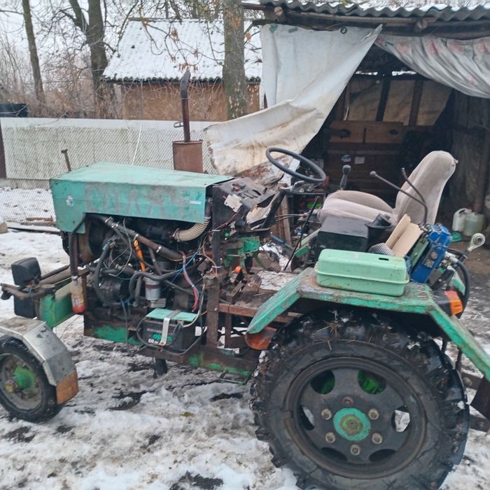 Трактор саморобний, vw двигун дизель