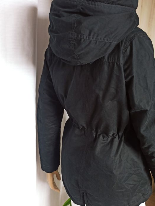 Sg Czarna kurtka damska 38 , M parka damska 38 , M