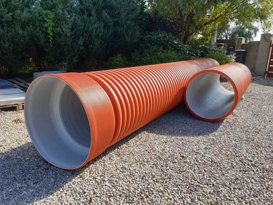 Rura przepustowa, karbowana fi 800 CIĘTA NA METRY różne śred