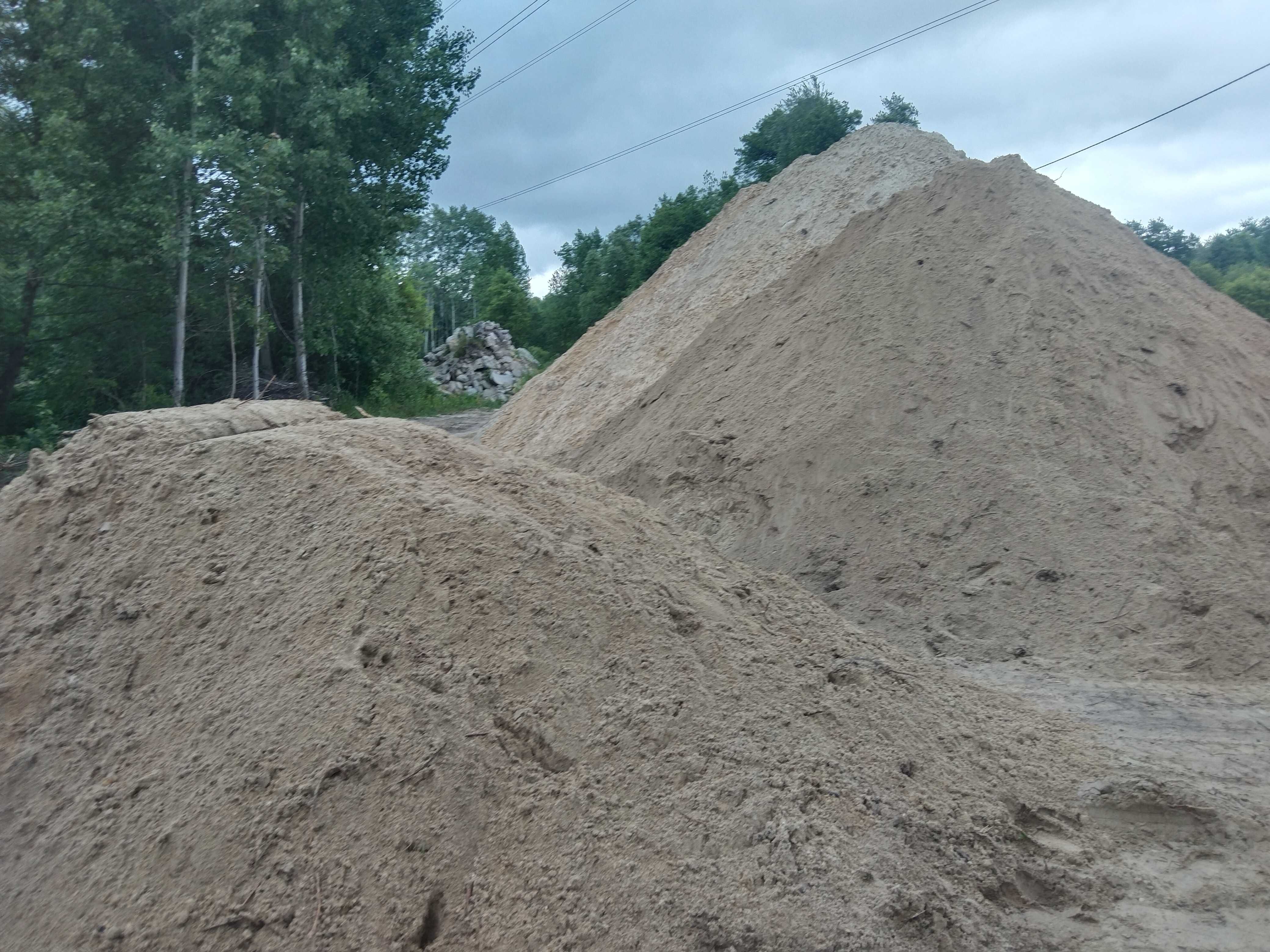 Piach zasypowy, Ziemia ogrodowa, piasek 0,2, kruszywo