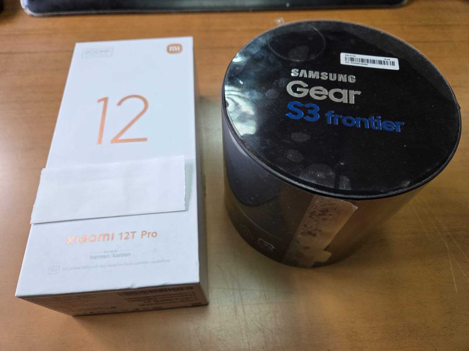 Xiaomi 12T 5G Pro 12Gb/256Gb + Samsung Gear S3 Frontier