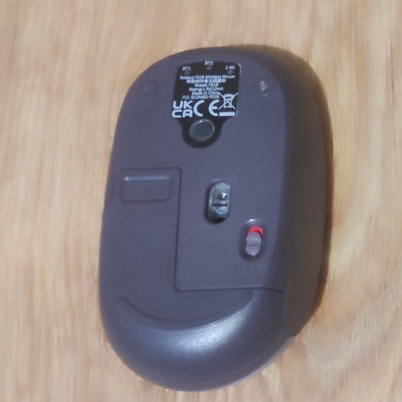 Беспроводная мышка Baseus F01B Блютуз Wireless 2.4G BT1 BT2
