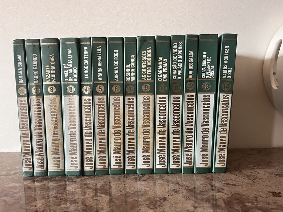 Livros de José Mauro de Vasconcelos( 14 volumes)