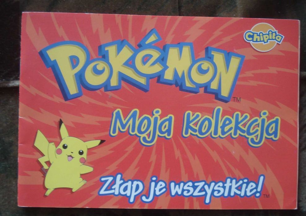 Album kolekcjonerski pokemon chipita