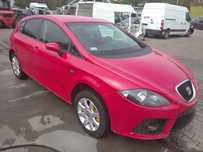 SEAT LEON 2 II 1P CUPRA FR CZERWONE DRZWI PRZÓD PRAWE L53H