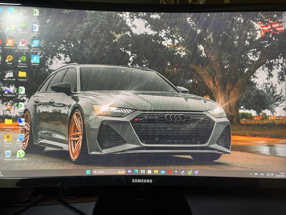 Монітор samsung c24f390fhi