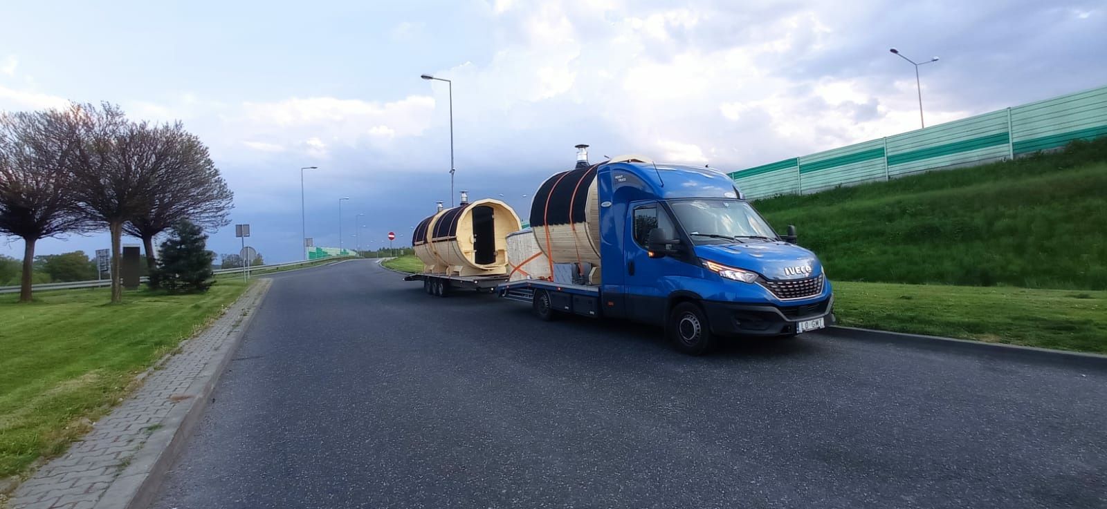 Międzynarodowy transport Aut Laweta, Niemcy Francja Holandia Belgia